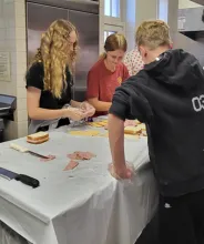 sandwich making